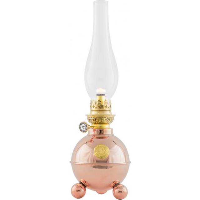Karlskrona Lampfabrik Dragsö Kerosene Lamp 38 cm Brass