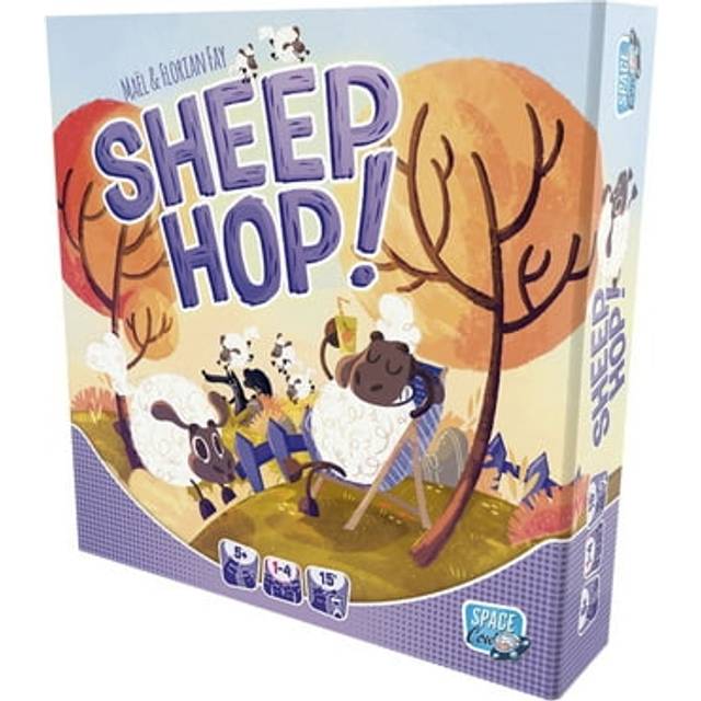 Space Cow, Sheep Hop, Children's Strategy Game, Ages 5+, 1-4 Players, 15 Minutes Playing Time