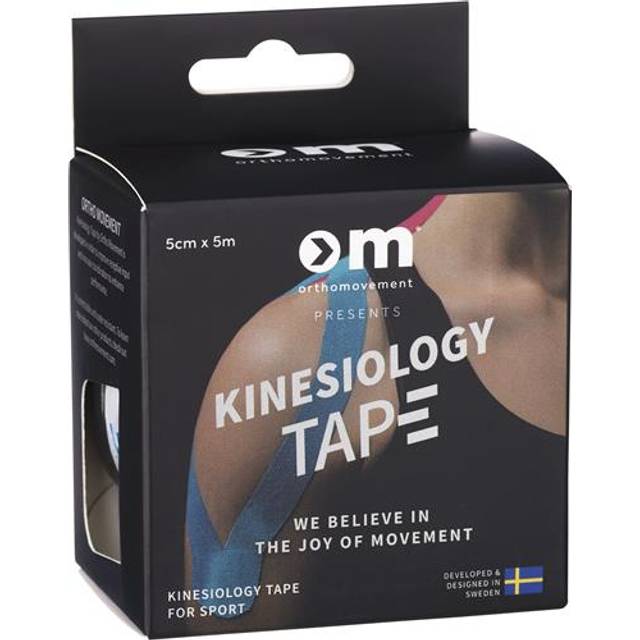 Ortho Movement Kinesiology Tape 5 cm Svart, 1 st