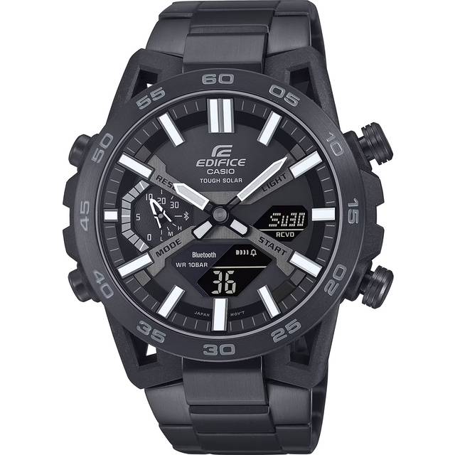 Casio Edifice Mens Black Watch ECB-2000DC-1BEF Stainless Steel (archived) - One Size