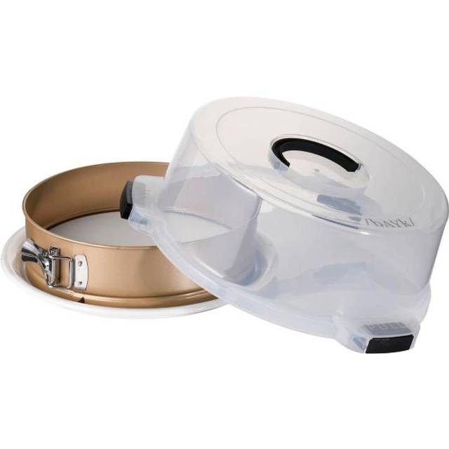 Modern House - bAYk tårtfat med springform och lock 26 cm guld