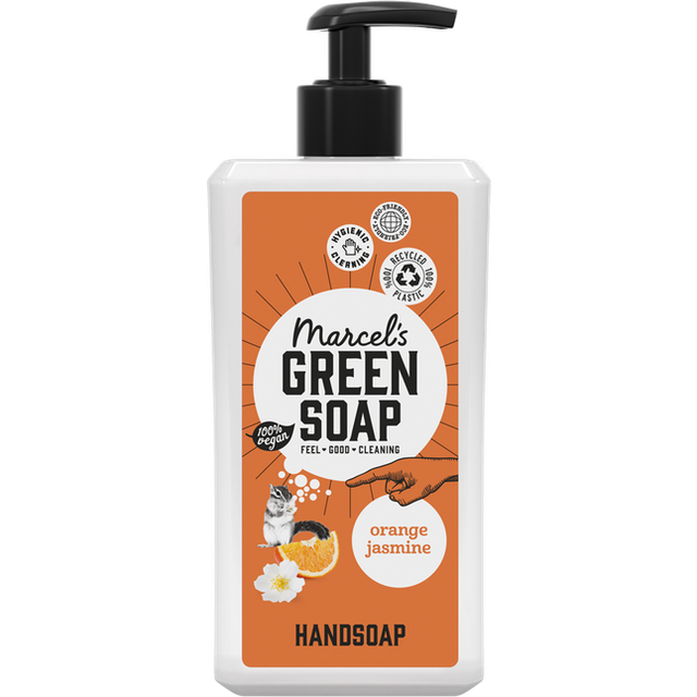 Green Soap Håndsæbe appelsin jasmin DKK/1 500ml