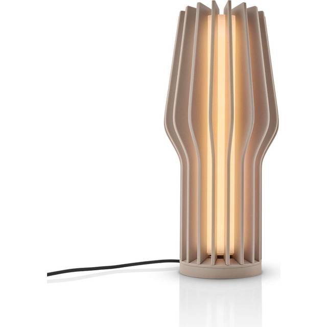 Radiant LED batterilampe / bordlampe 25 cm, pearl beige