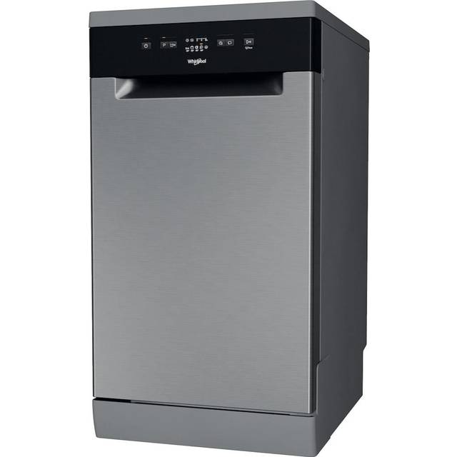 Whirlpool WF9E2B19XUK WF9E 2B19 X UK Slimline Freestanding 9 Place Settings Dishwasher - Stainless S