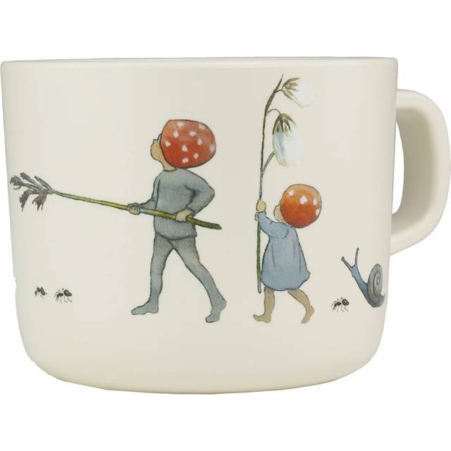 Rätt Start Elsa Beskow Tomtebobarnen mugg 25 cl Vit - Multi
