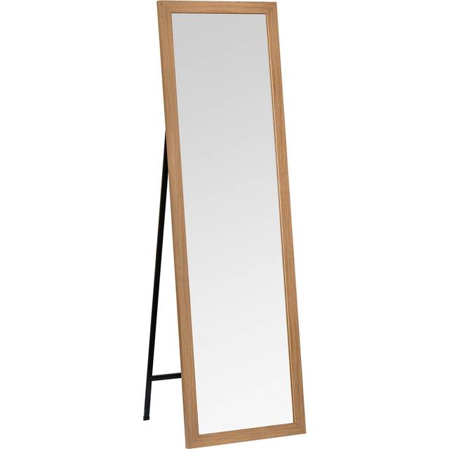 Single Essentials Free Standing Mirror 157 x 48cm - The Port. Co Gallery - Brown