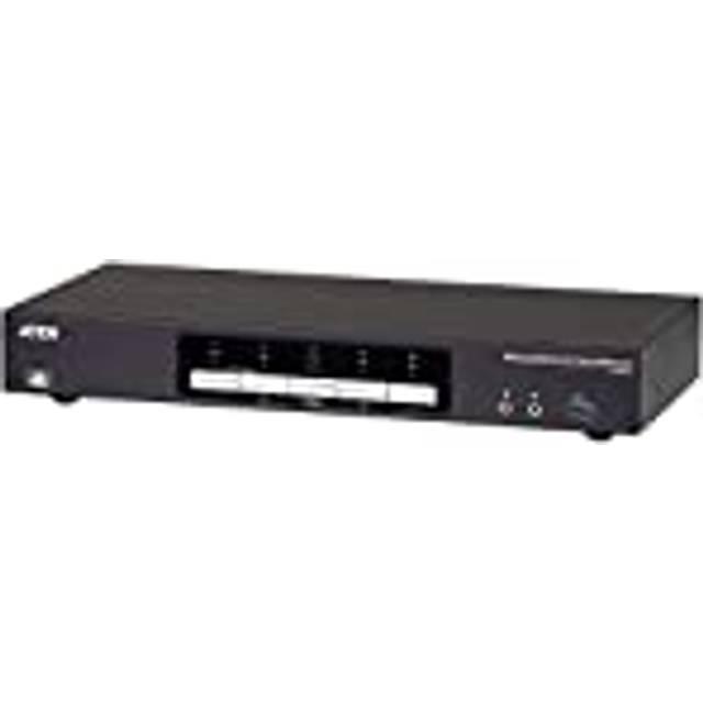 Aten CS1944DP 4-port USB 3.0 KVM-switch, 4K DP svart