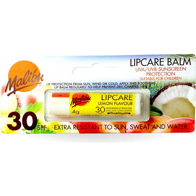 Malibu SPF30 Lemon Lip Balm 4g