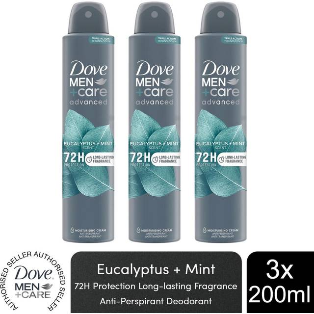 Dove Men Advanced Anti-perspirant Deodorant Eucalyptus and Mint 200ml