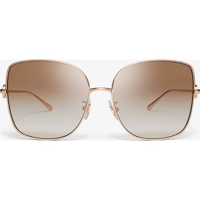 Tory Burch TY6106D Asian Fit 335313 60 Guldiga Solglasögon Kvinna