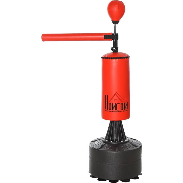 HOMCOM Boxing Punch Bag Stand With Rotating Flexible Arm Speed Ball Waterable Base