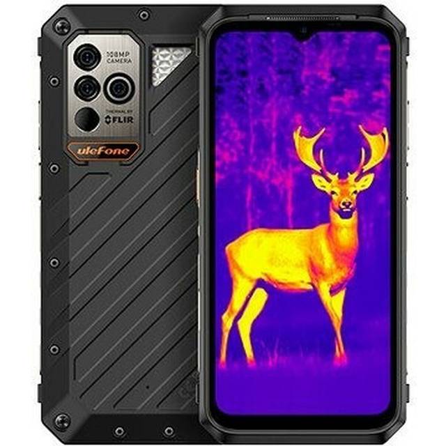 [HK Warehouse] Ulefone Power Armor 18T Ultra Version 5G Thermal Imaging Rugged Phone, 12GB+512GB, Side Fingerprint, 6.58 inch Android 13 MediaTek Dimensity 7050 Octa Core up to 2.6GHz, Network: 5G, NFC, OTG(Black)