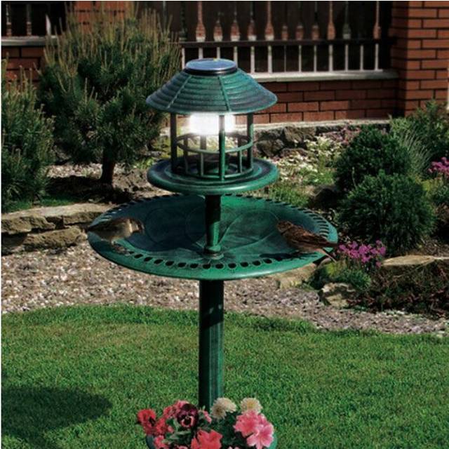 Easylife 4-in-1 Solar Bird Hotel in Green