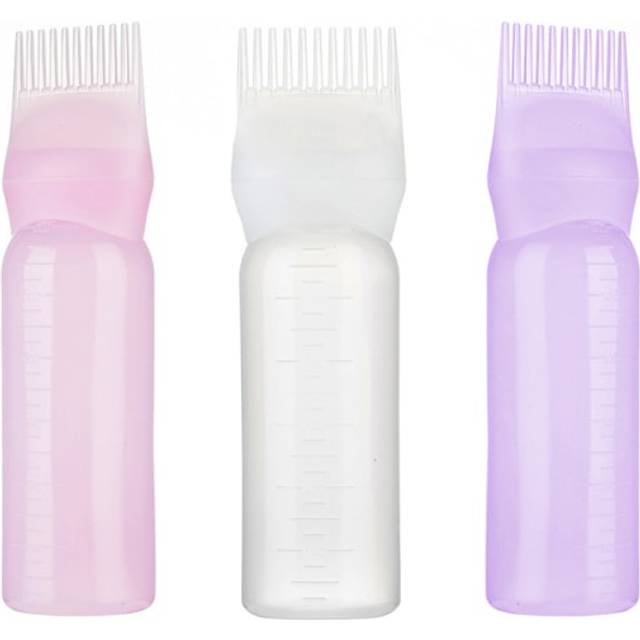 INF Hårfarve Rod Kam Applikator Flaske 3-Pack