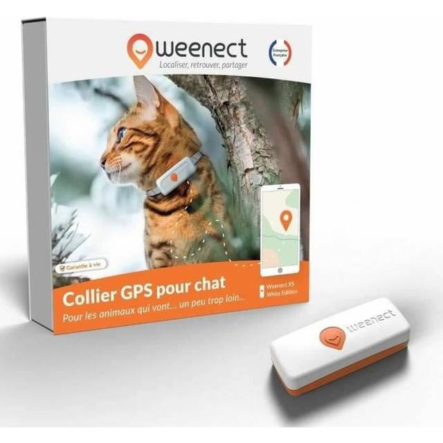 Weenect XS GPS Tracker für Katzen Weiß