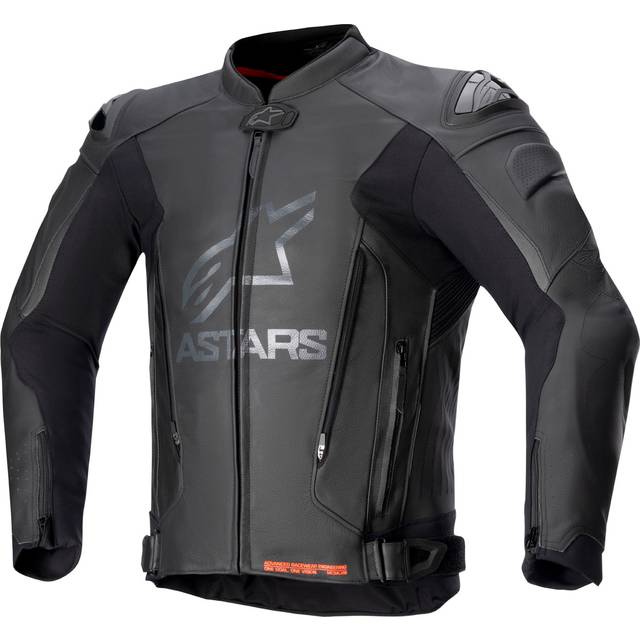 Alpinestars GP Plus V4 Motorcycle Leather Jacket, black, Size 48 for Men