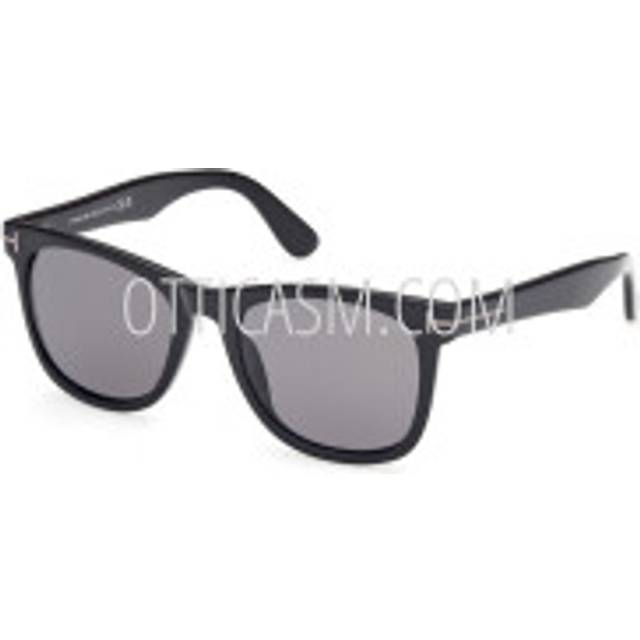 Tom Ford Kevyn Polarized Smoke Square Mens Sunglasses FT1099-N 01D 52 - Black (OS)