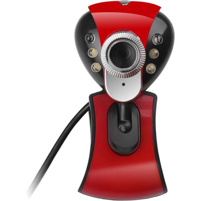 Megapixel USB Webcam Camera With Mic Night Vision Web Cam For PC Laptop Web Camera PC Webcam Video Calling Computer Camera