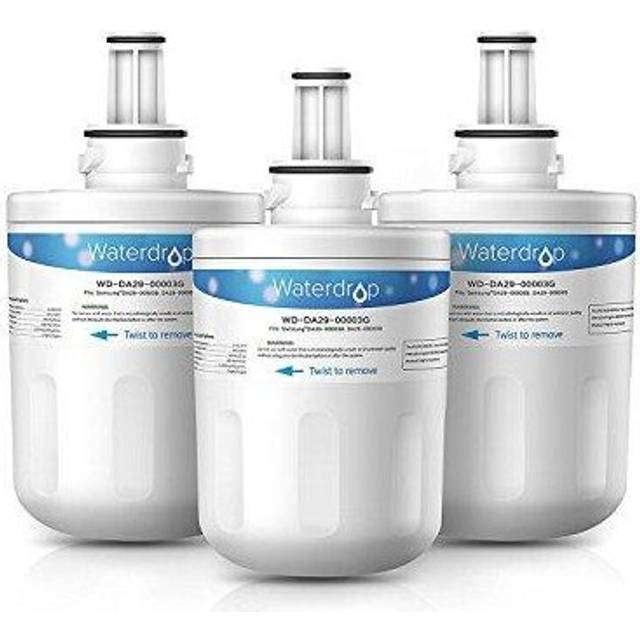 Waterdrop DA29-00003G Fridge Freezer Water Filter compatible with Samsung Aqua Pure Plus DA29-00003G, DA29-00003B, DA29-00003A, DA97-06317A, DA61-00