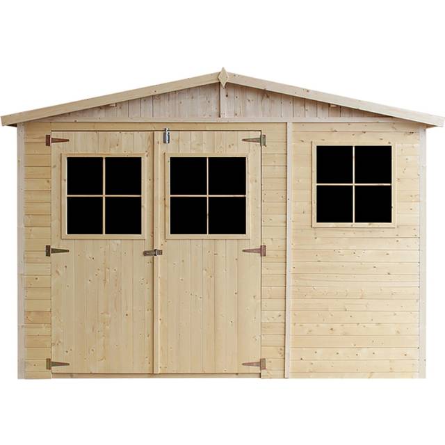 Wooden Garden Shed- Apex Shiplap Wooden Shed 17x11 ft/15m2 - Sheds and Outdoor Storage - Wooden garden storage shed, 17 mm planks - Bike shed, Garden