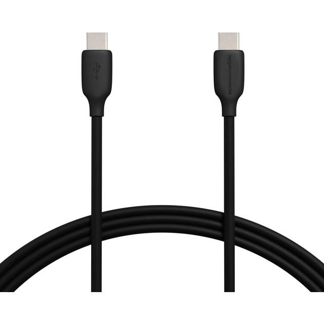 USB-C to USB-C 2.0 Fast Charger Cable, 480Mbps Speed, 60W, USB-IF Certified, for Apple iPhone 15, iPad, Samsung Galaxy, Tablets, Laptops, 1.83 m,