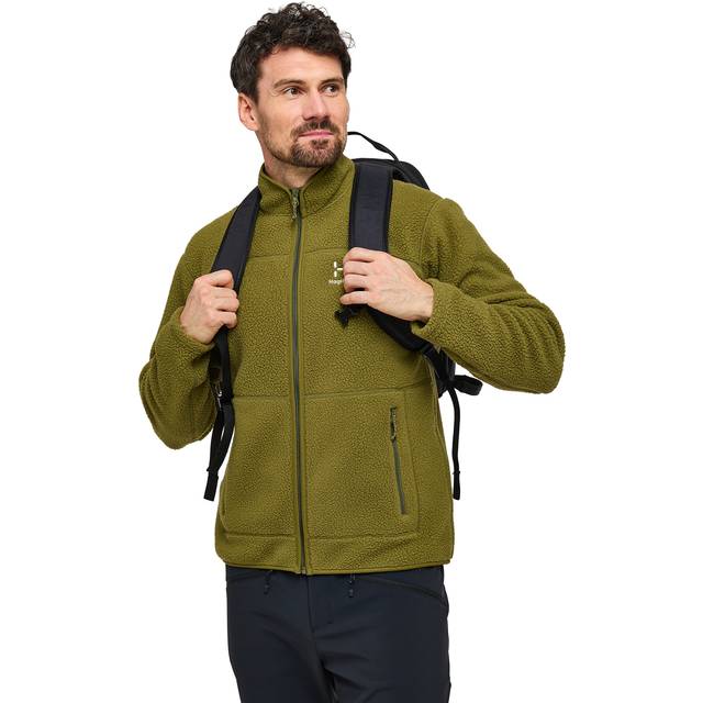 Haglöfs Men's Mossa Pile Jacket Olive Green, M