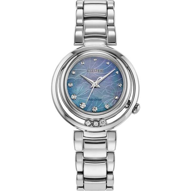 Citizen EM1110-81N Women's L Arcly Diamond Eco-Drive Bracelet Strap Watch