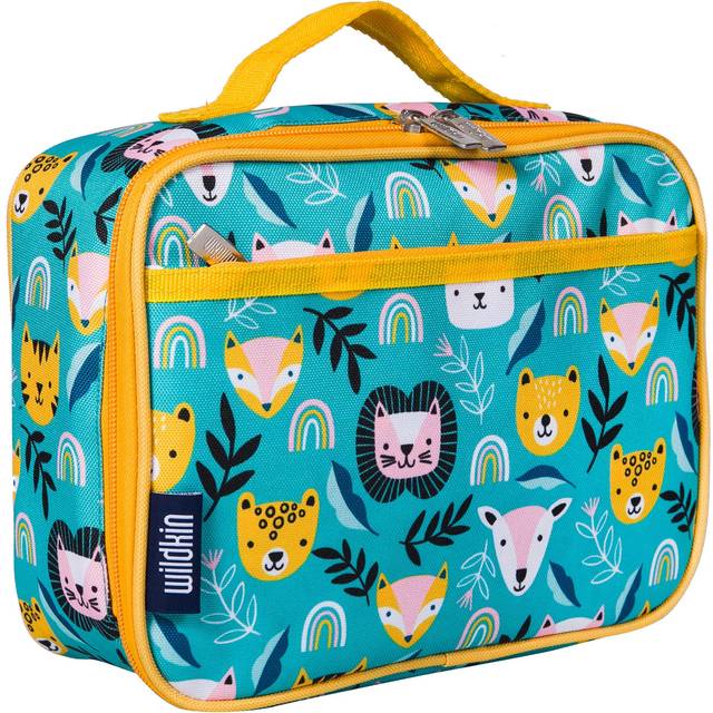 Wildkin Kids Insulated Lunch Box Bag for Boys & Girls  Reusable Kids Lunch Box is Perfect for Early Elementary Daycare School Travel  Ideal for Hot or