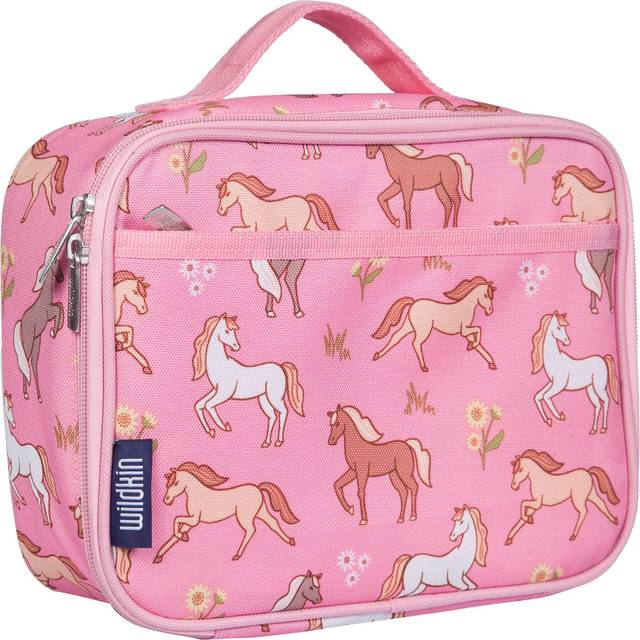 Wildkin Kids Insulated Lunch Box Bag for Boys  Girls  Reusable Kids Lunch Box is Perfect for Elementary  Ideal Size for Packing