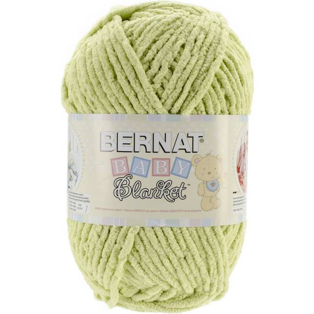 Bernat Baby Blanket Big Ball Yarn-Lemon Lime 161104-4223