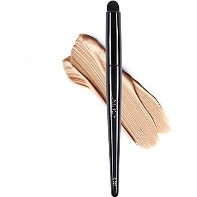 ENERGY Tapered Concealer Brush Under Eye Mini Kabuki Makeup Brush for Liquid Cream Concealer Foundation Powders Cosmetics Blending Buffing Soft Vegan