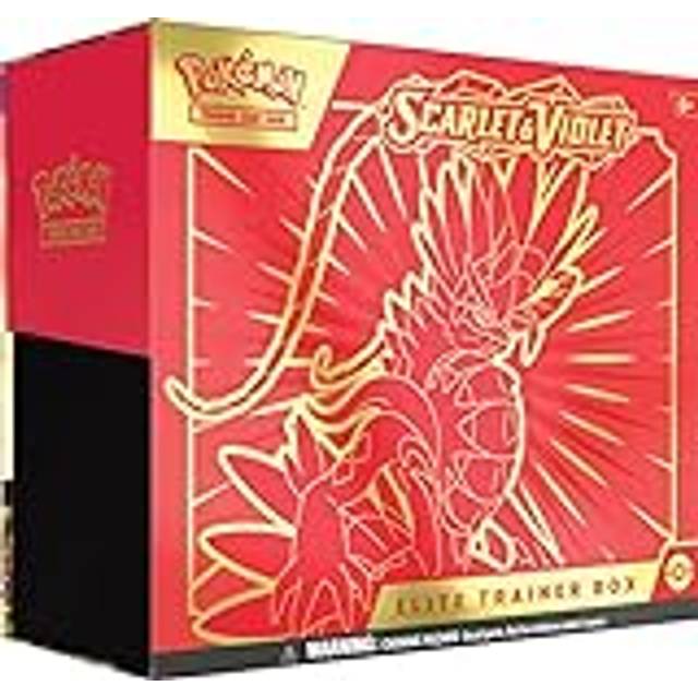Pok?mon TCG: Scarlet and Violet Elite Trainer Box - Koraidon (1 Full Art Promo Card, 9 Boosters and Premium Accessories)