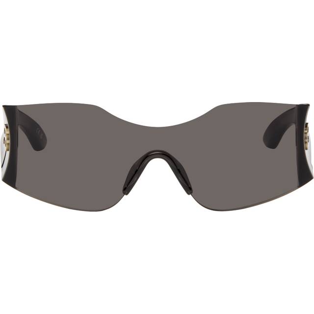 Balenciaga Unisex BB0292S 001 Sunglasses Nylon Grey Grey Geometric