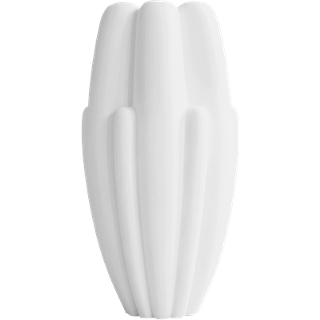 Bloom Slim Vase 68 cm, Bone White