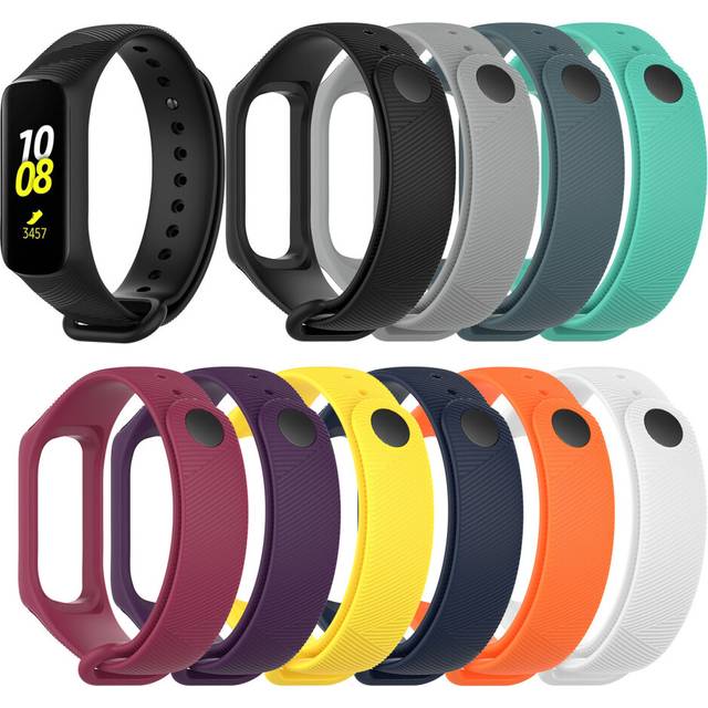 Bakeey Silicone Diagonal Smart Bracelet Watch Band Strap Replacement for Samsung Galaxy Fit e R375