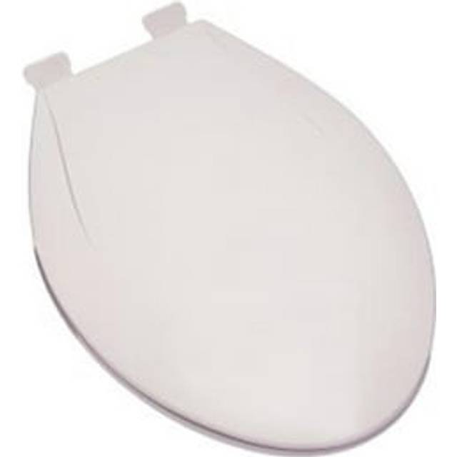 2F1E6-81 Slow Close Plastic Elongated Contemporary Design Toilet Seat, Ice Gray