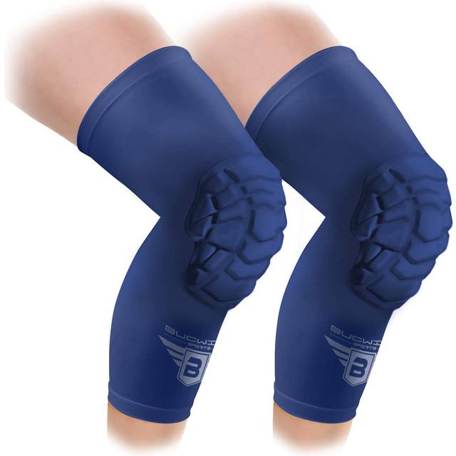 Bucwild Sports Knee PadsPadded compression Pro Knee Sleeves (1 Pair) Y