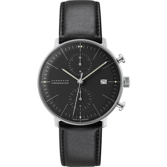 Junghans Watch Max Bill Chronoscope - Black