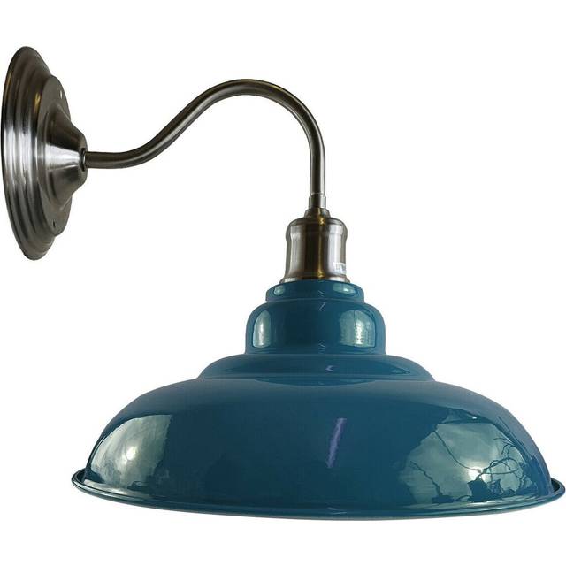 Pateros 1-Light Armed Sconce - Cyan Blue (76.2cm H X 93.98cm W X 81.28cm D)