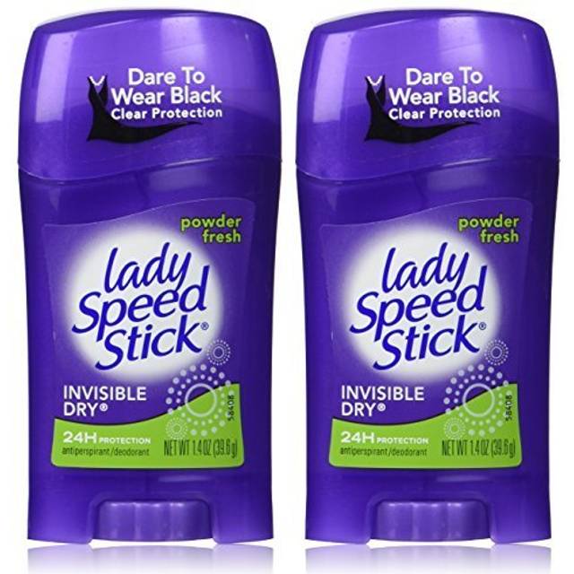 Lady Speed Stick Invisible Dry Powder Net 2 Pack