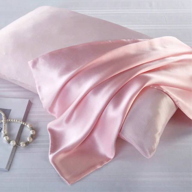 2 st Pingk silkeslen satin örngott för hår och hud, slip örngott set om 2, mjuka och bekväma örngott med kuvertförslutning, lyxigt sängörngott, ultram - Rosa (20*30,40cm*60cm,20cm*26cm,20cm*36cm,50cm*66cm,50cm*75cm,51cm*91cm)