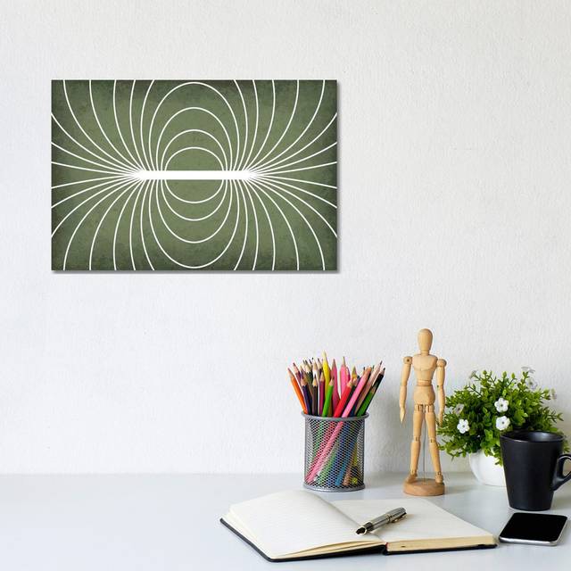 Magnetic Field - Wrapped Canvas Painting (20.32cm H x 30.48cm W x 1.905cm D)