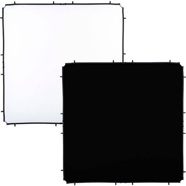 Manfrotto Skylite Rapid Fabric Large 2 x 2m - Black / White