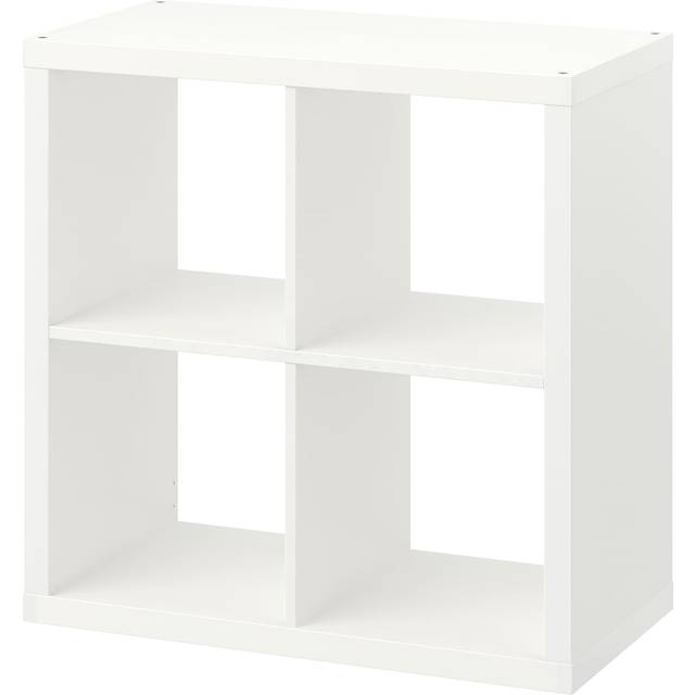 KALLAX Hylla, vit, 77x77 cm