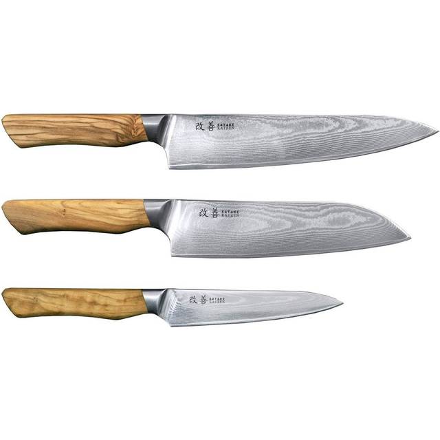Kaizen knivset, 3 delar