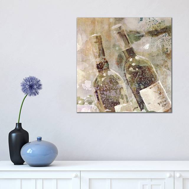 Wedding Wine II by Edward Selkirk - Wrapped Canvas Painting (45.72 cm H x 45.72 cm W x 1.91 cm D)