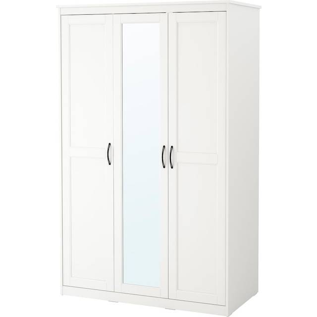 SONGESAND Wardrobe, white, 120x60x191 cm