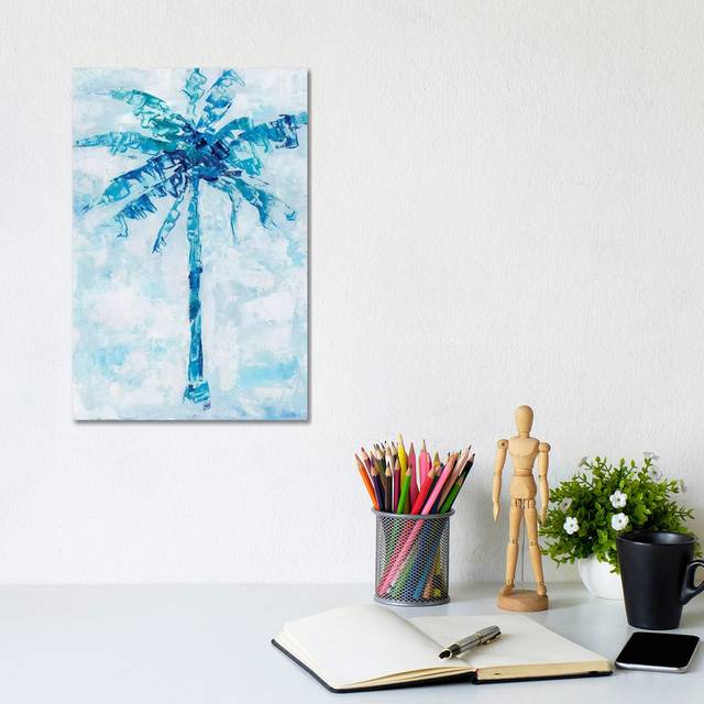 Cool Palm II by - Wrapped Canvas Graphic Art (30.48cm H x 20.32cm W x 1.91cm D)