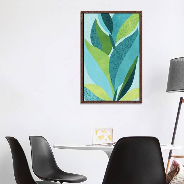 Toward The Light - Print on Canvas - Classic Brown Wood Framed (101.6 cm H x 66.04 cm W)