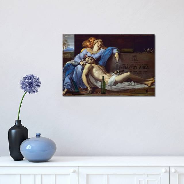 Red Red Wine by José Luis Guerrero - Wrapped Canvas Painting (30.48cm H x 45.72cm W x 1.905cm D)